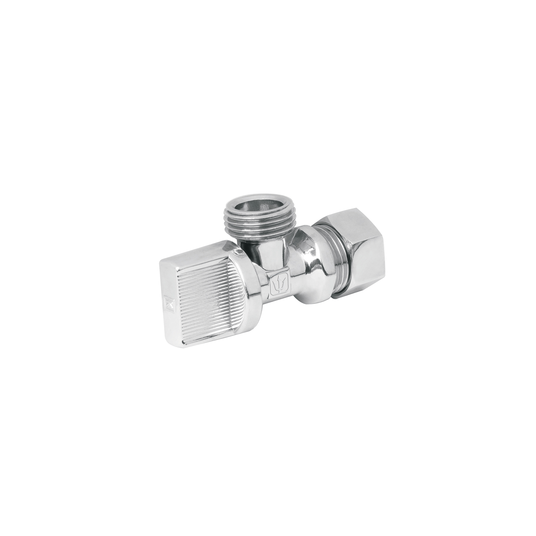 Llave angular de 1/2', 1/4 de vuelta, barrilito, FOSET