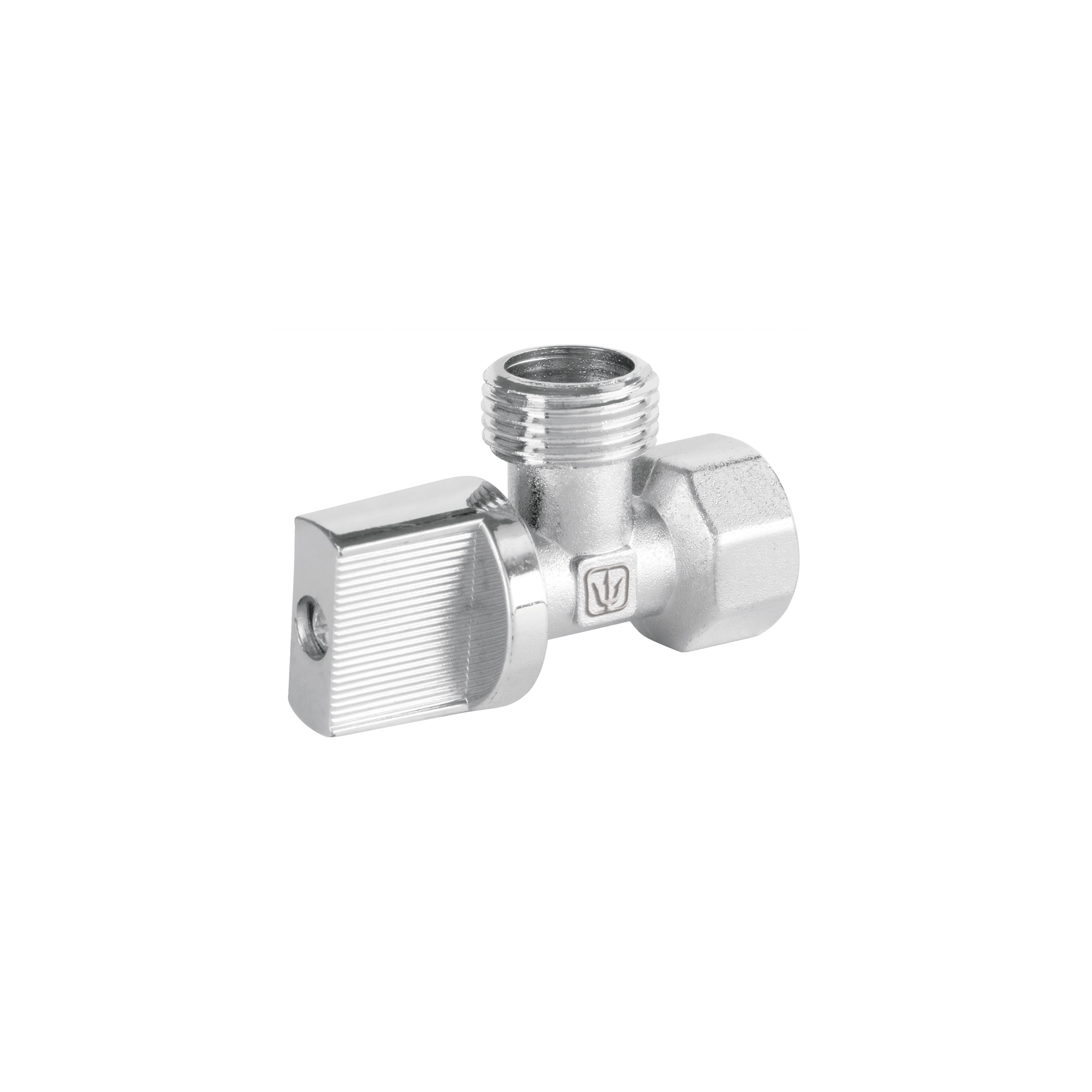 Llave angular de 1/2', 1/4 de vuelta, FOSET BASIC