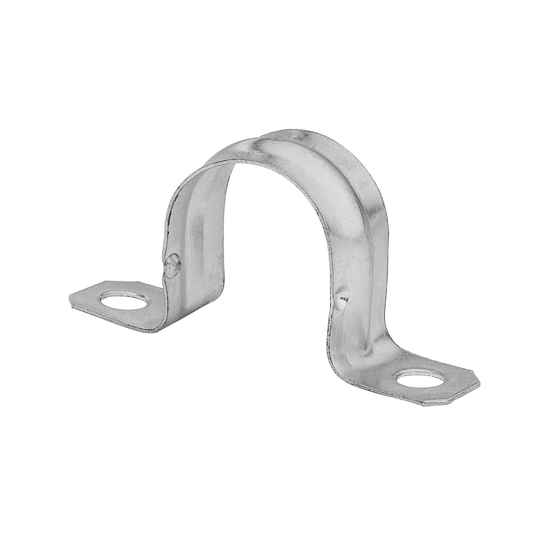 Bolsa c/10 abrazaderas tipo omega 1' p/tubo pared delgada