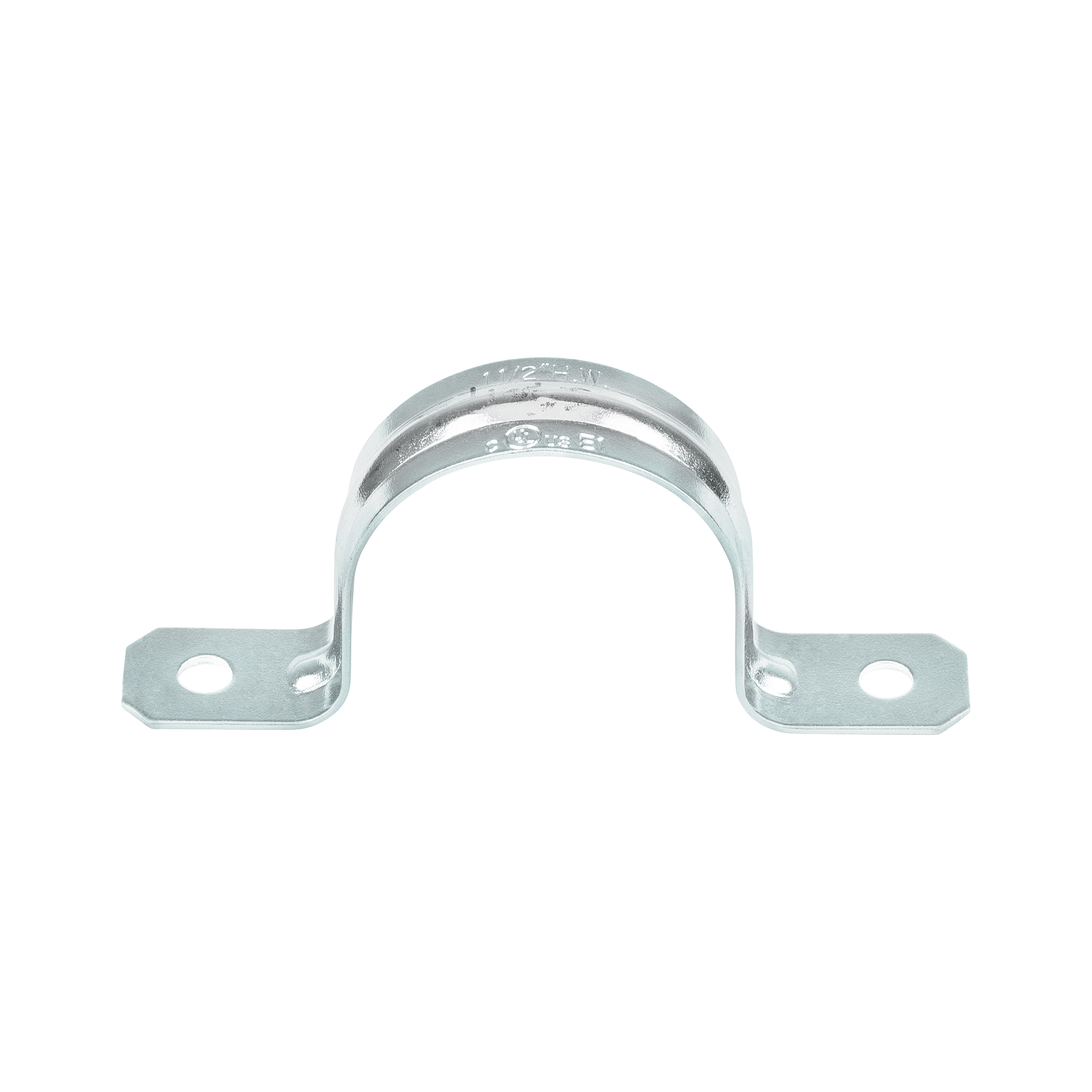 Bolsa c/5 abrazaderas tipo omega 1-1/2' p/tubo pared gruesa
