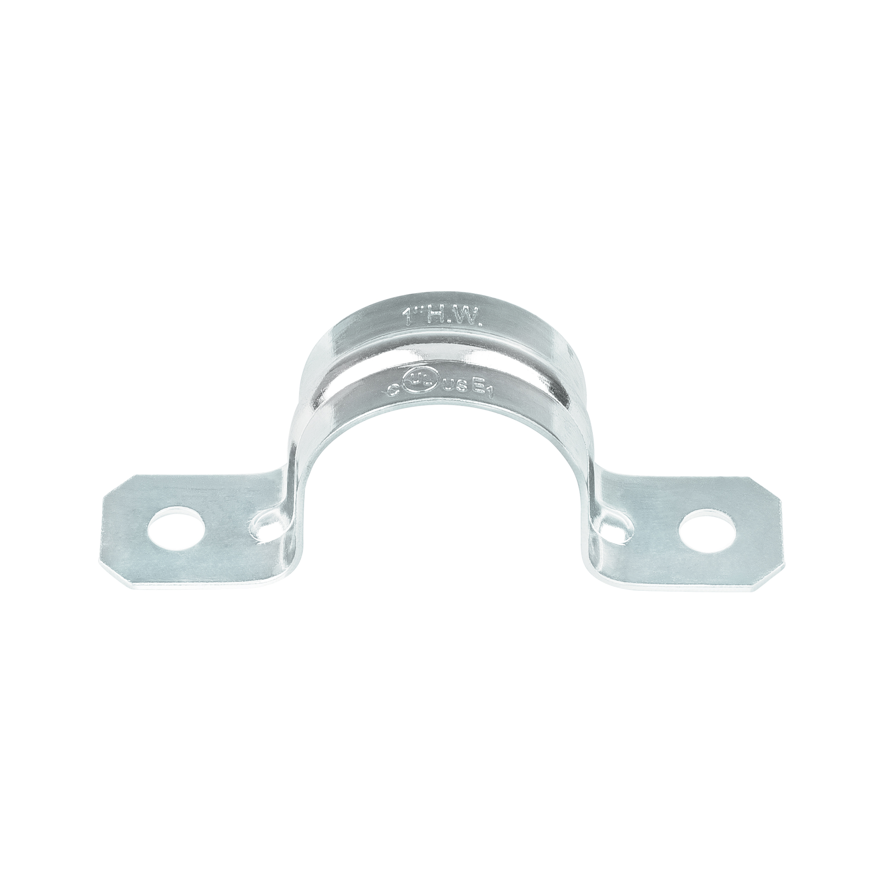 Bolsa c/10 abrazaderas tipo omega 1' p/tubo pared gruesa