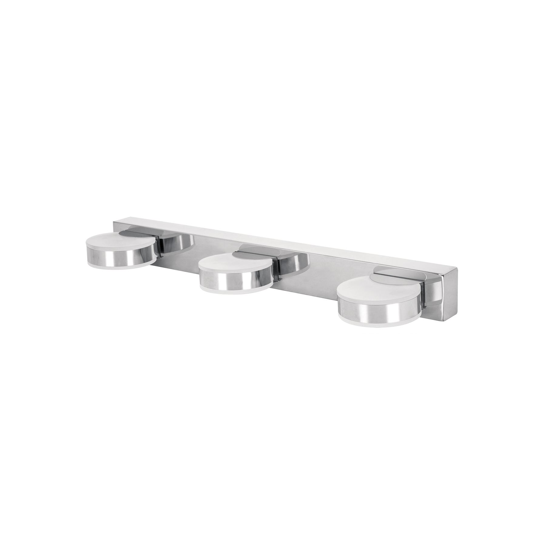 Arbotante decorativo de LED 10 W con 3 spots para baño