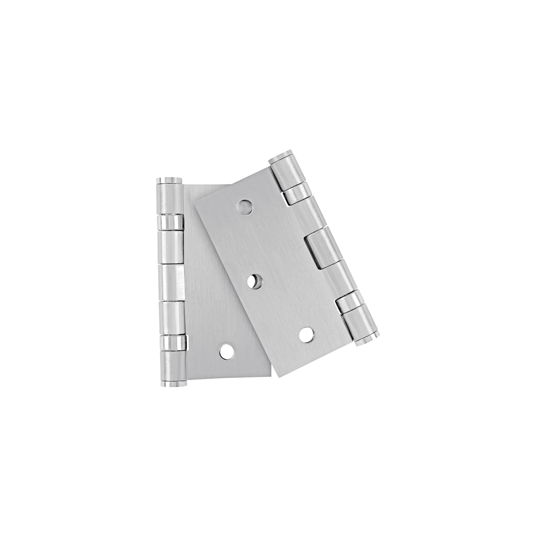 Bolsa c/2 bisagras cuadradas de 3' acero inox, plana