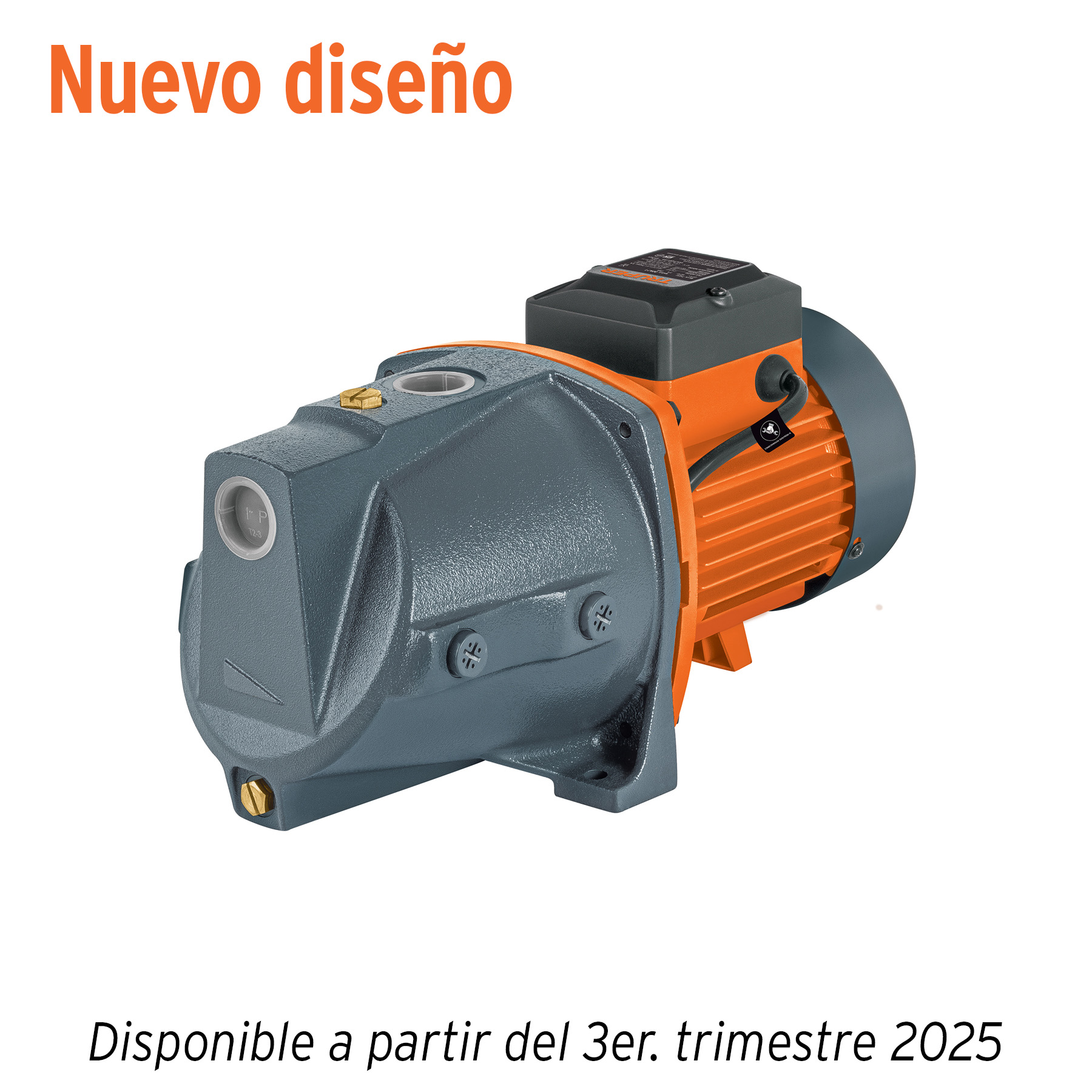 Bomba eléctrica tipo jet para agua, hierro, 1 HP, Truper
