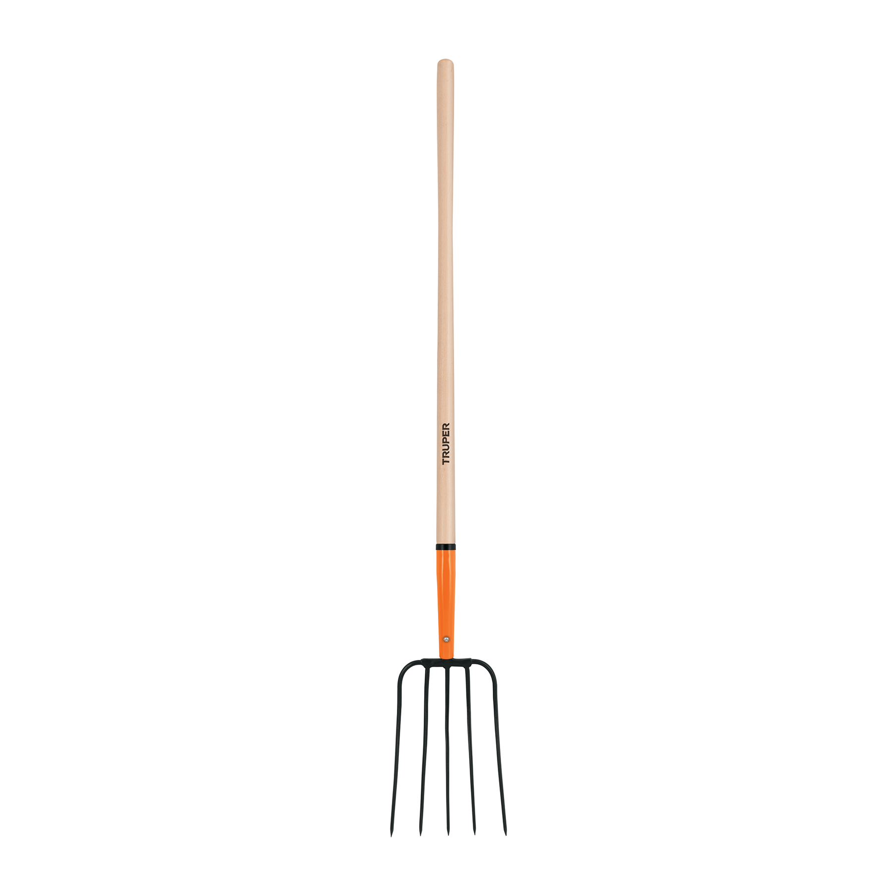 Bieldo para paja, 5 dientes, mgo largo 48', TRUPER