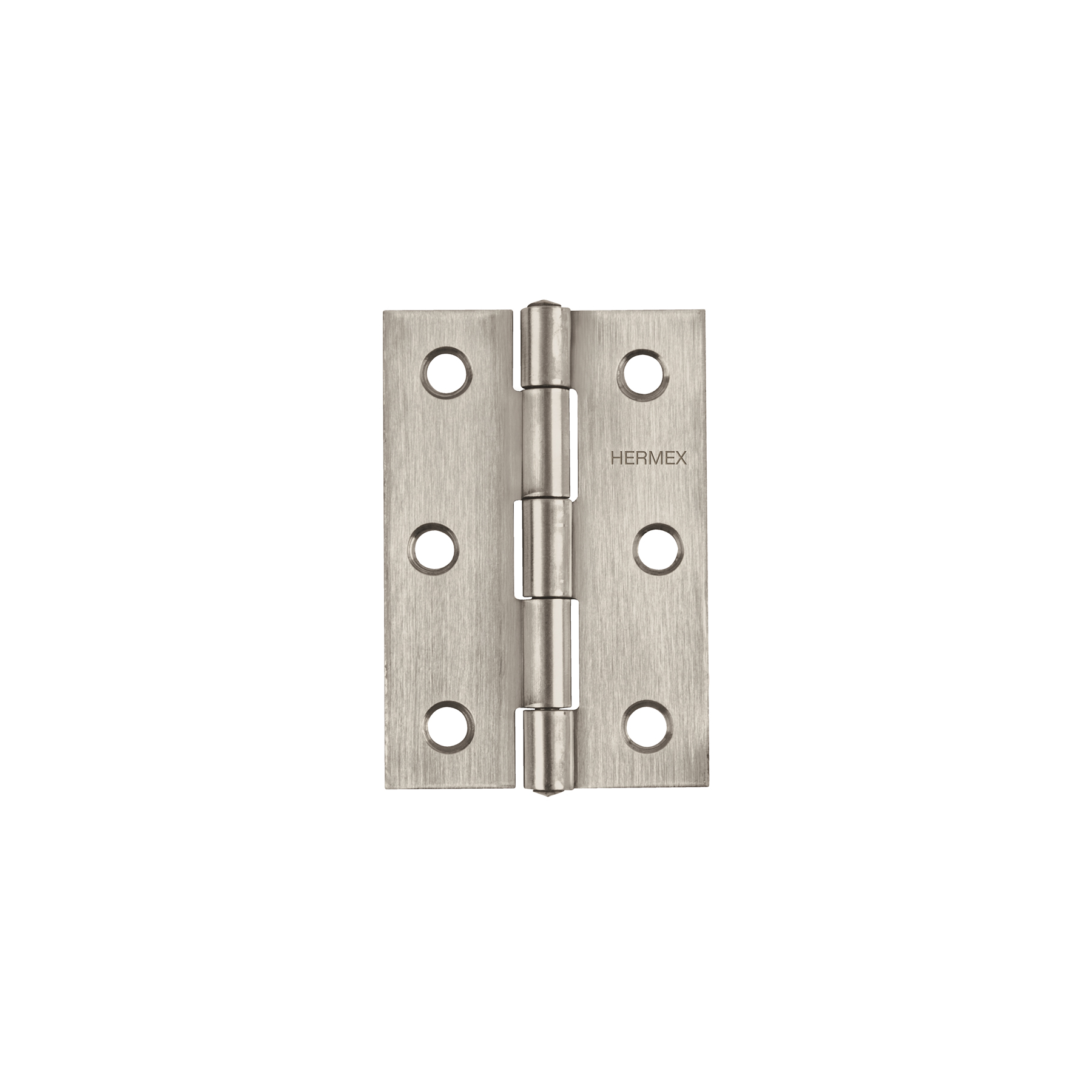 Bisagra rectangular 3' acero inoxidable, HERMEX