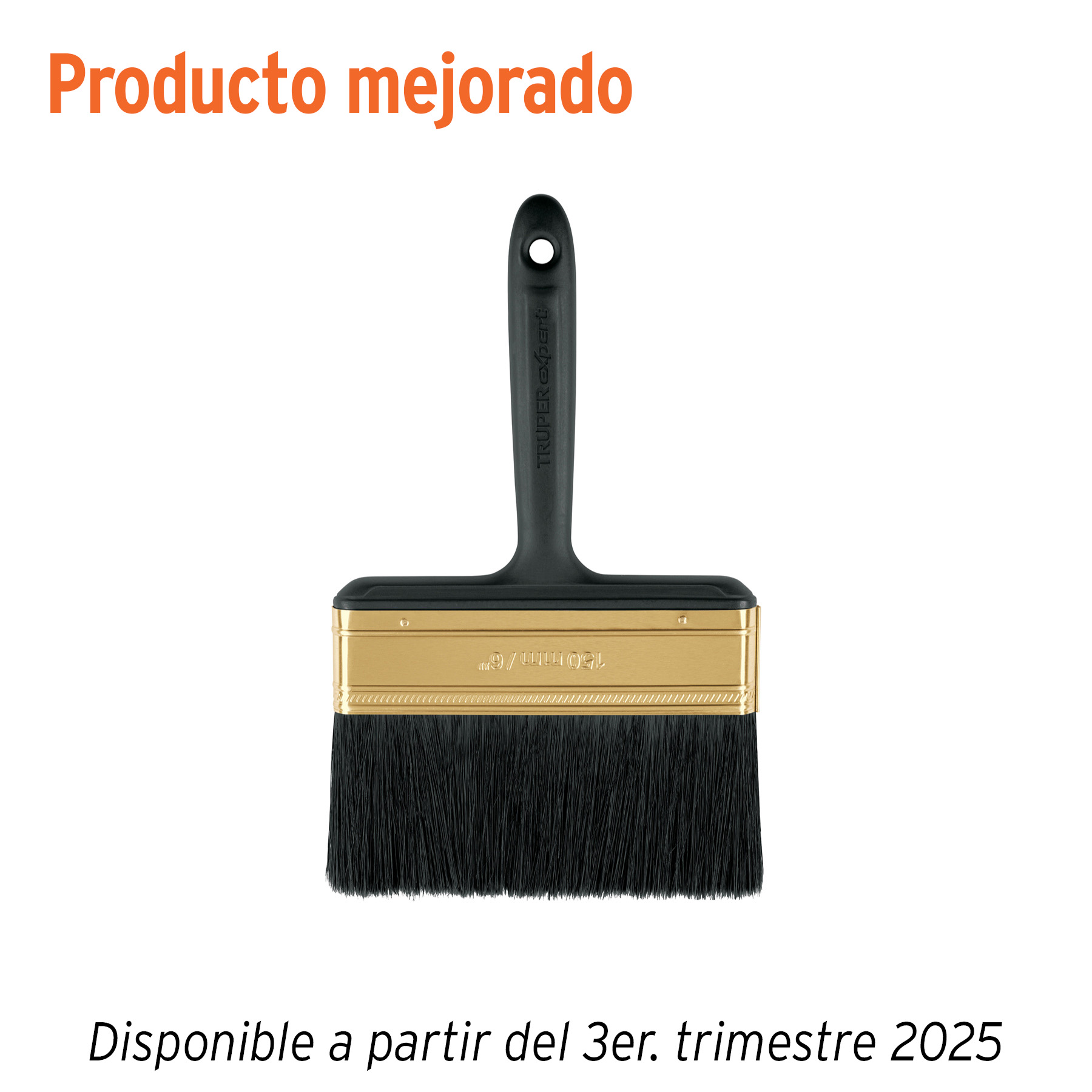 Brocha profesional de 6' mango de plástico, Truper Expert