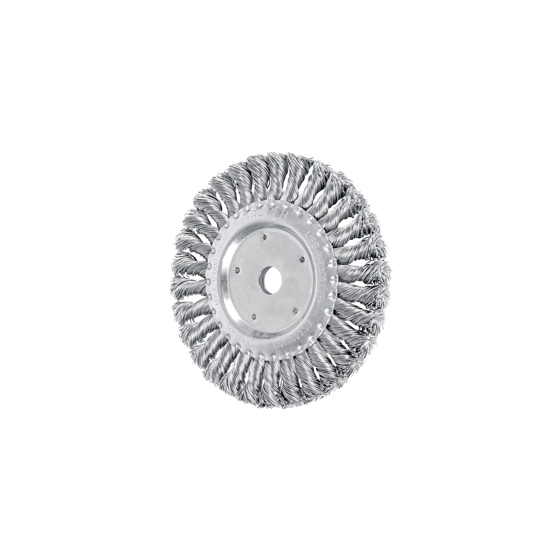 Carda trenzado grueso 6' x 5/8' para esmeril, Truper