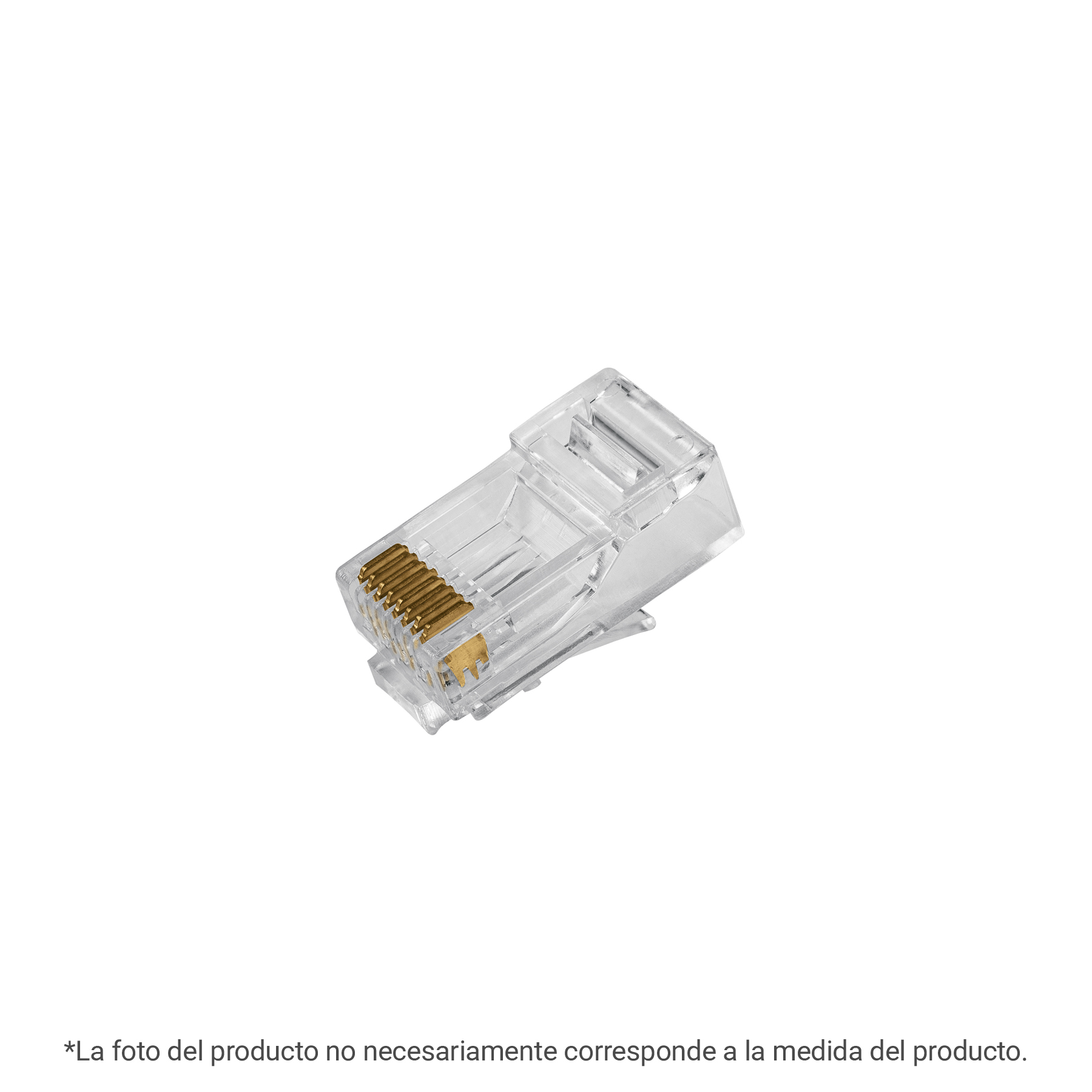 Plug RJ45 CAT5E, Bote con 100 piezas, VOLTECK