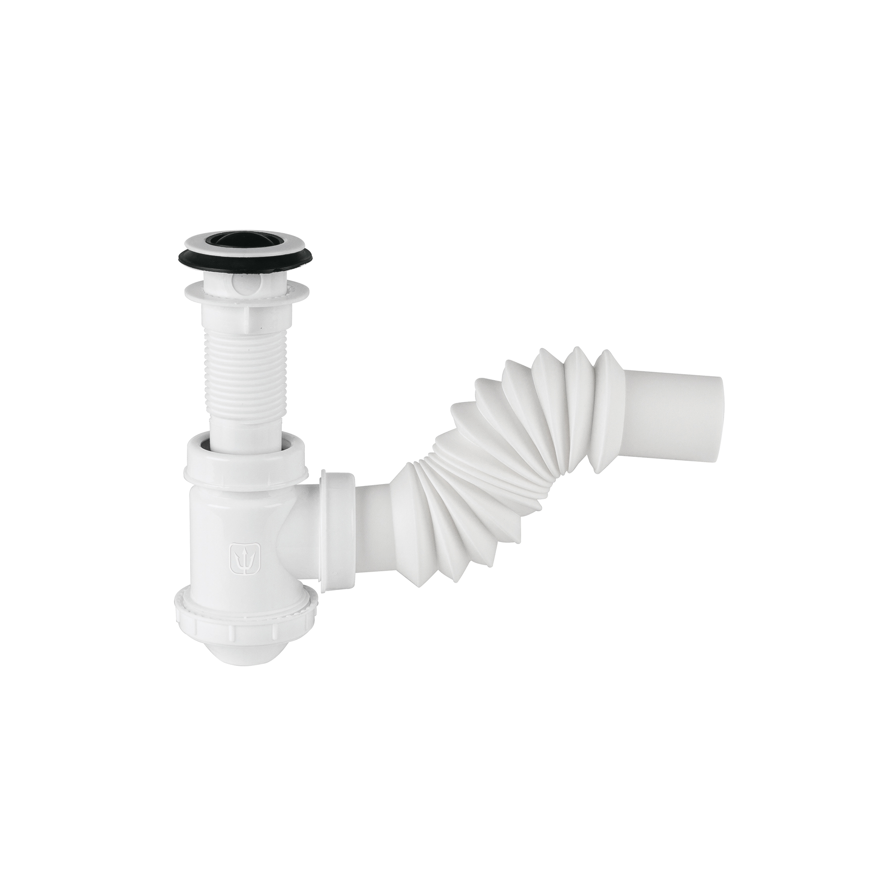 Céspol de bote 1-1/4', contra, polipropileno, para lavabo