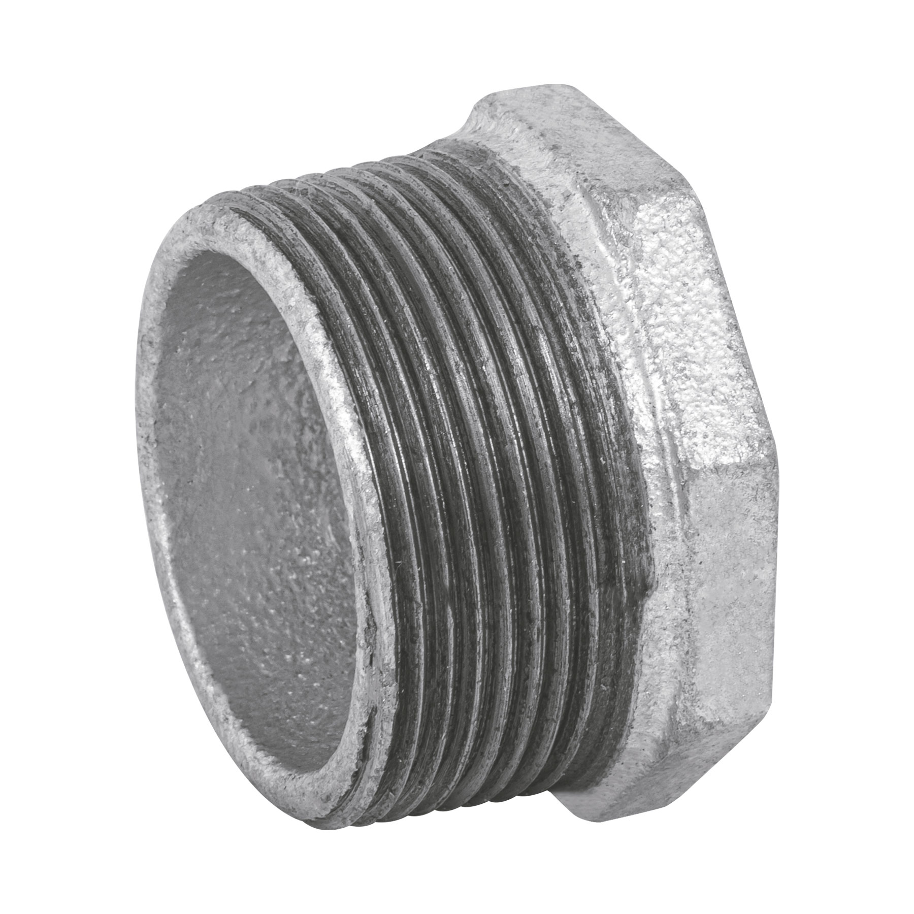 Reducción bushing acero galvanizado 1-1/2 x 3/4', Foset