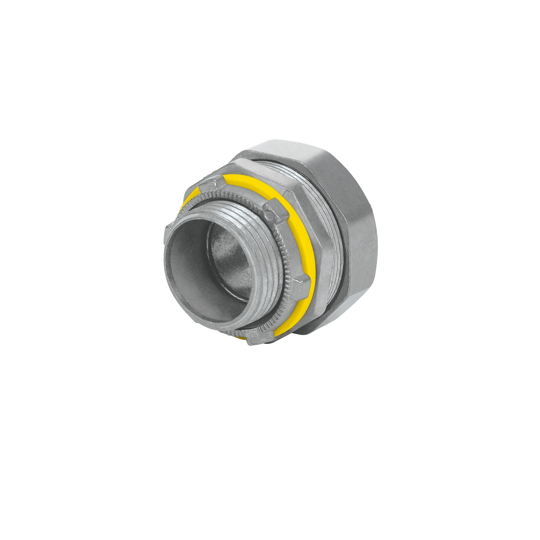 Conector recto 1' para tubo liquid tight, Volteck