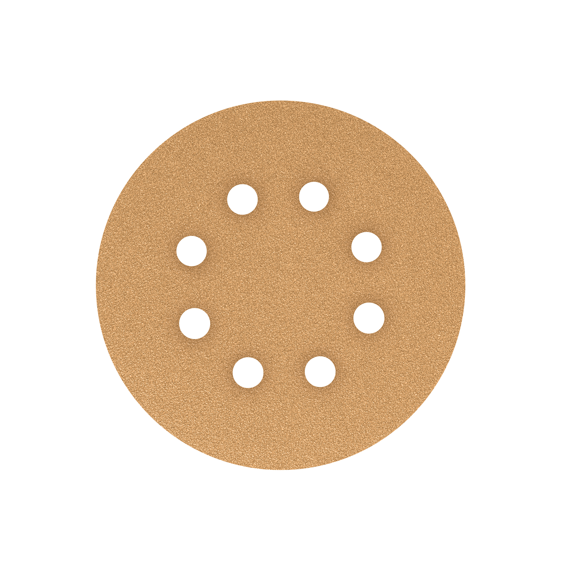 Paquete c/5 discos de lija 5' grano 100, 8 perforaciones