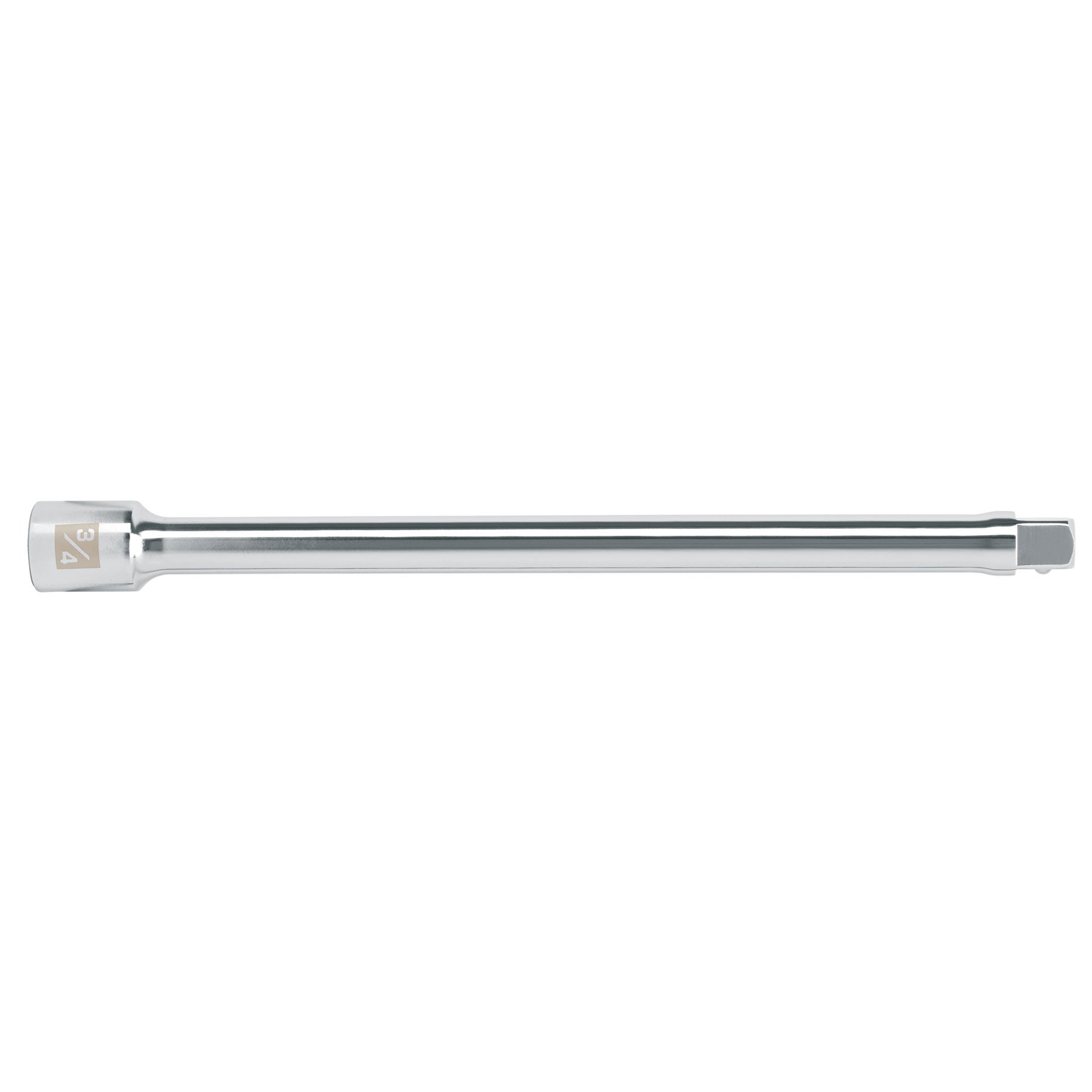 Extensión cuadro 3/4' para matraca, largo 16', Truper