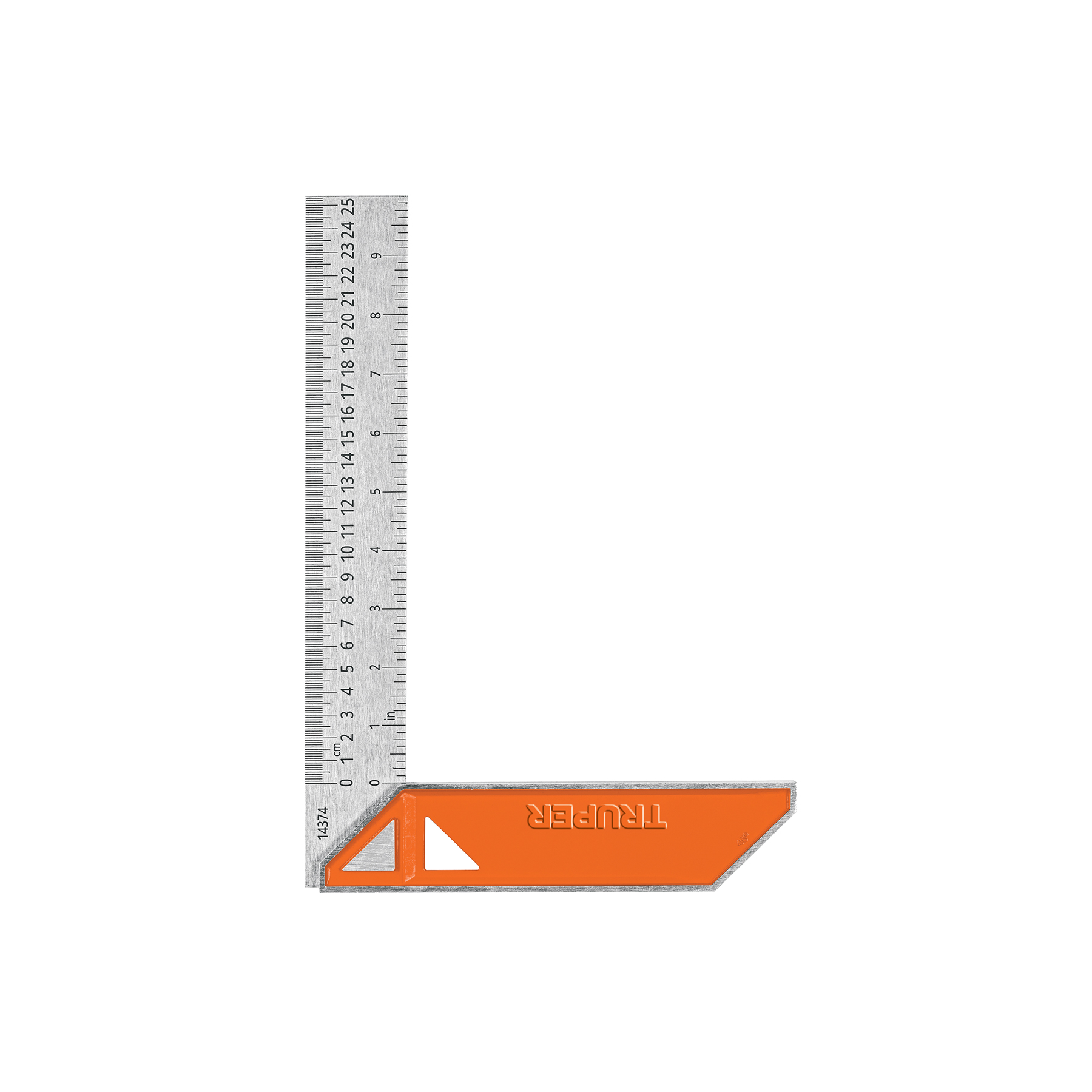 Escuadra 10' para carpintero con mango 100% de aluminio