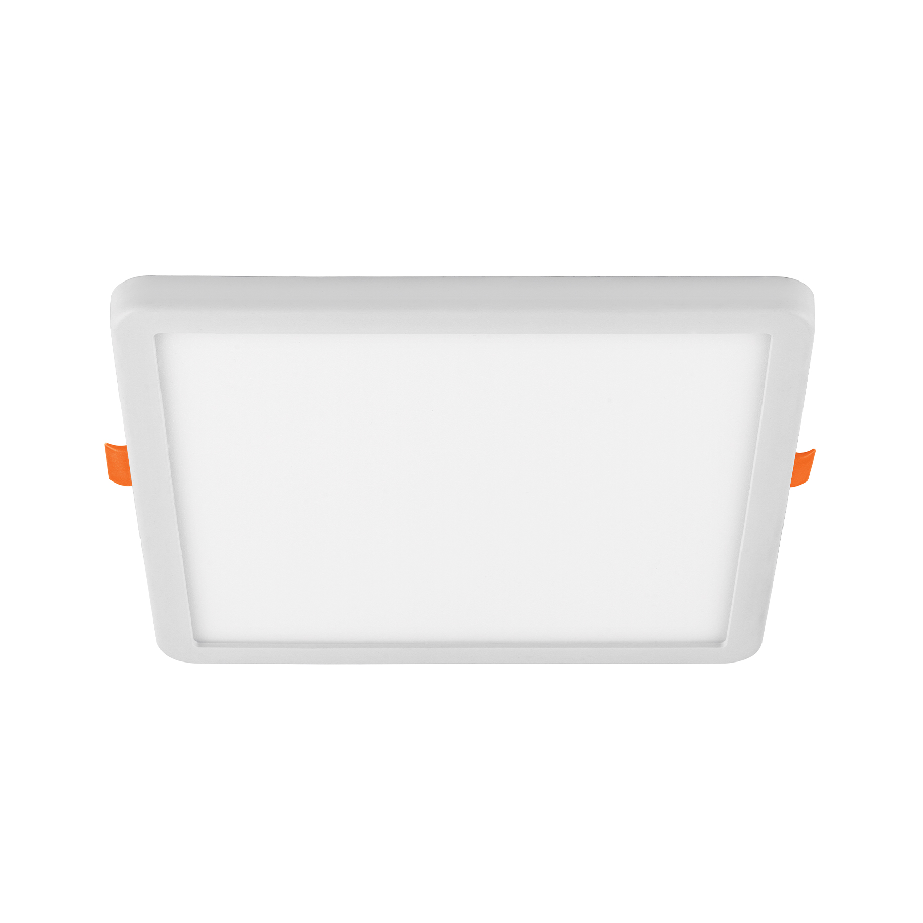 Luminario LED empotrable ajustable 15 W, cuadrado luz de día