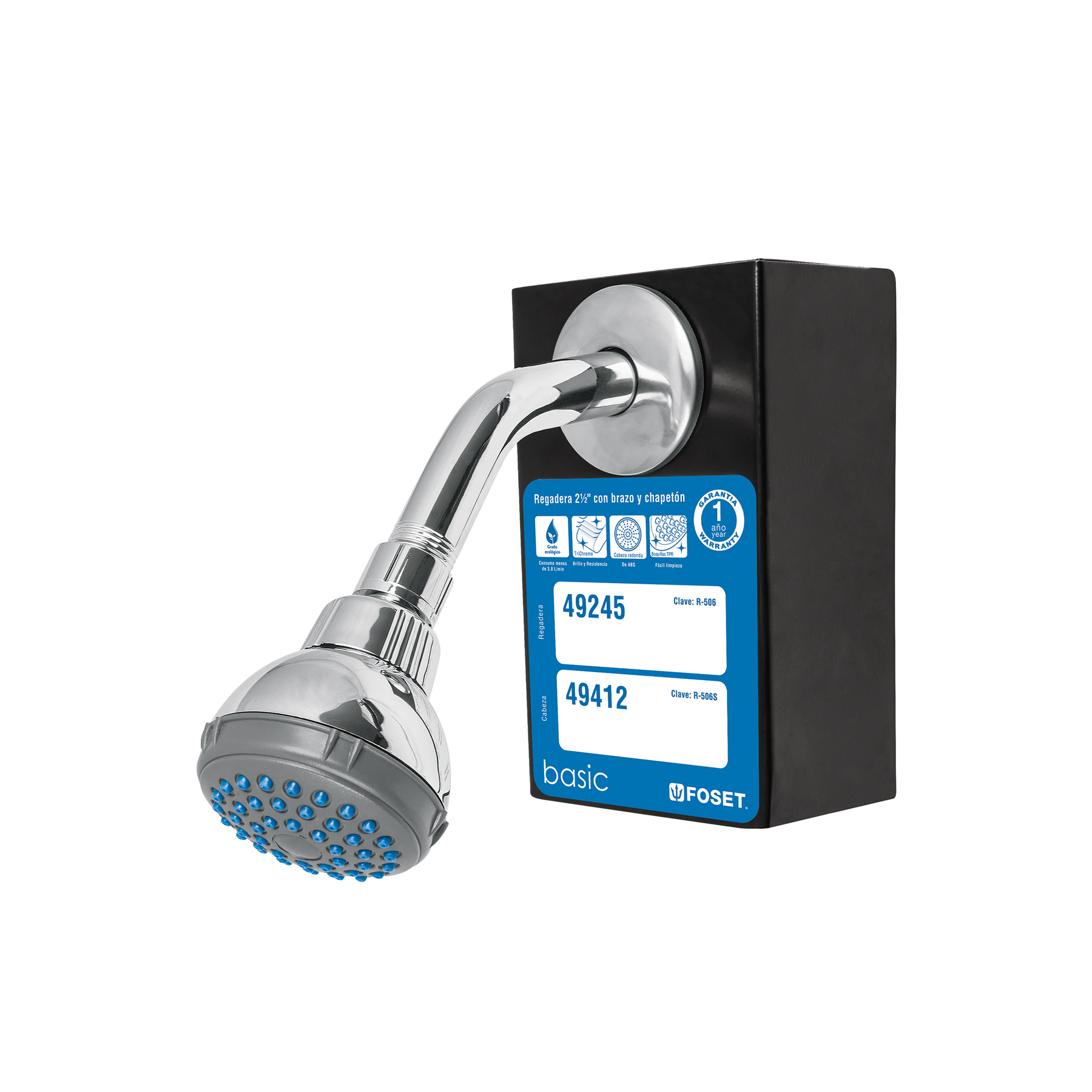 Exhibidor con regadera R-506, Foset