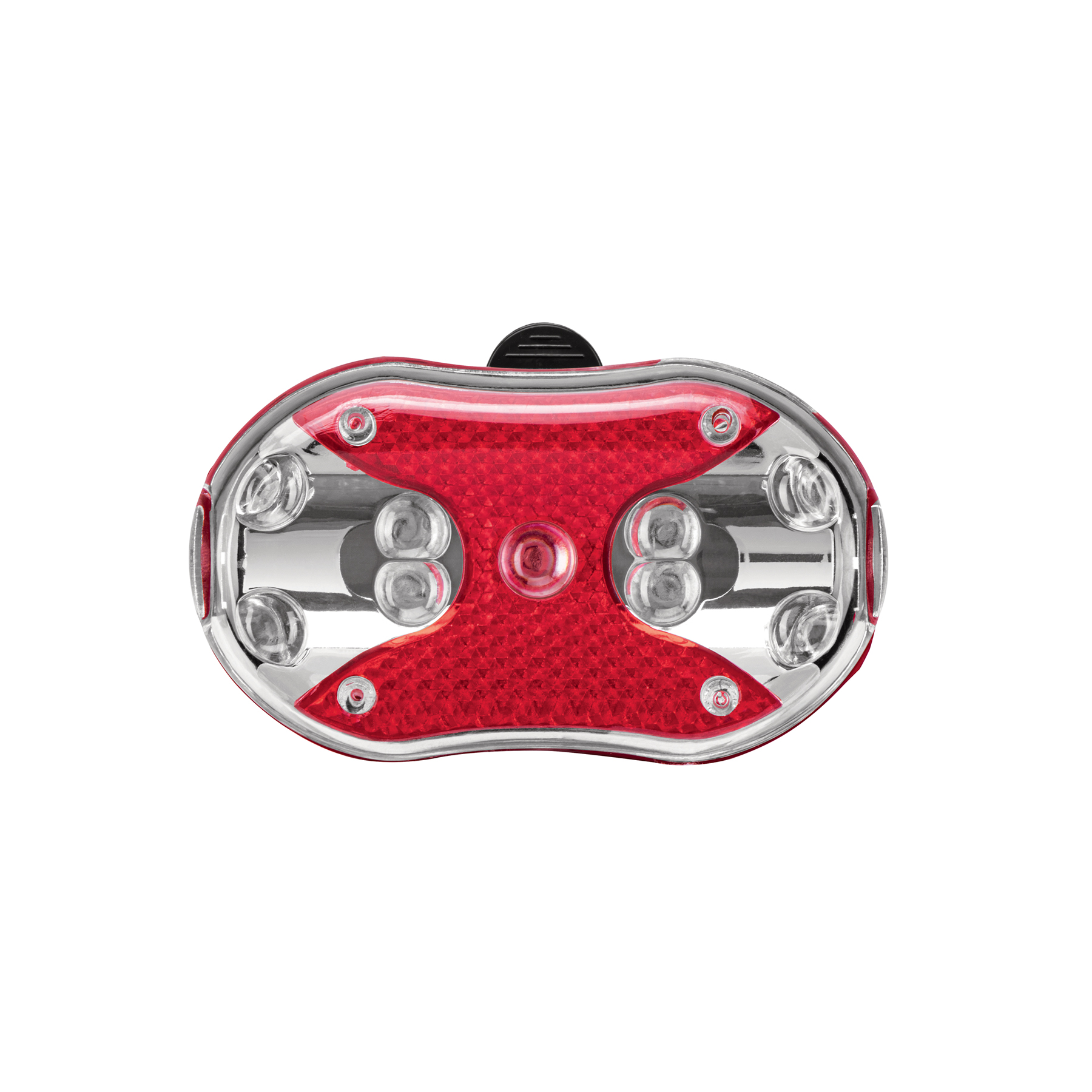Linterna trasera para bicicleta 9 LEDs con 2 pilas AAA