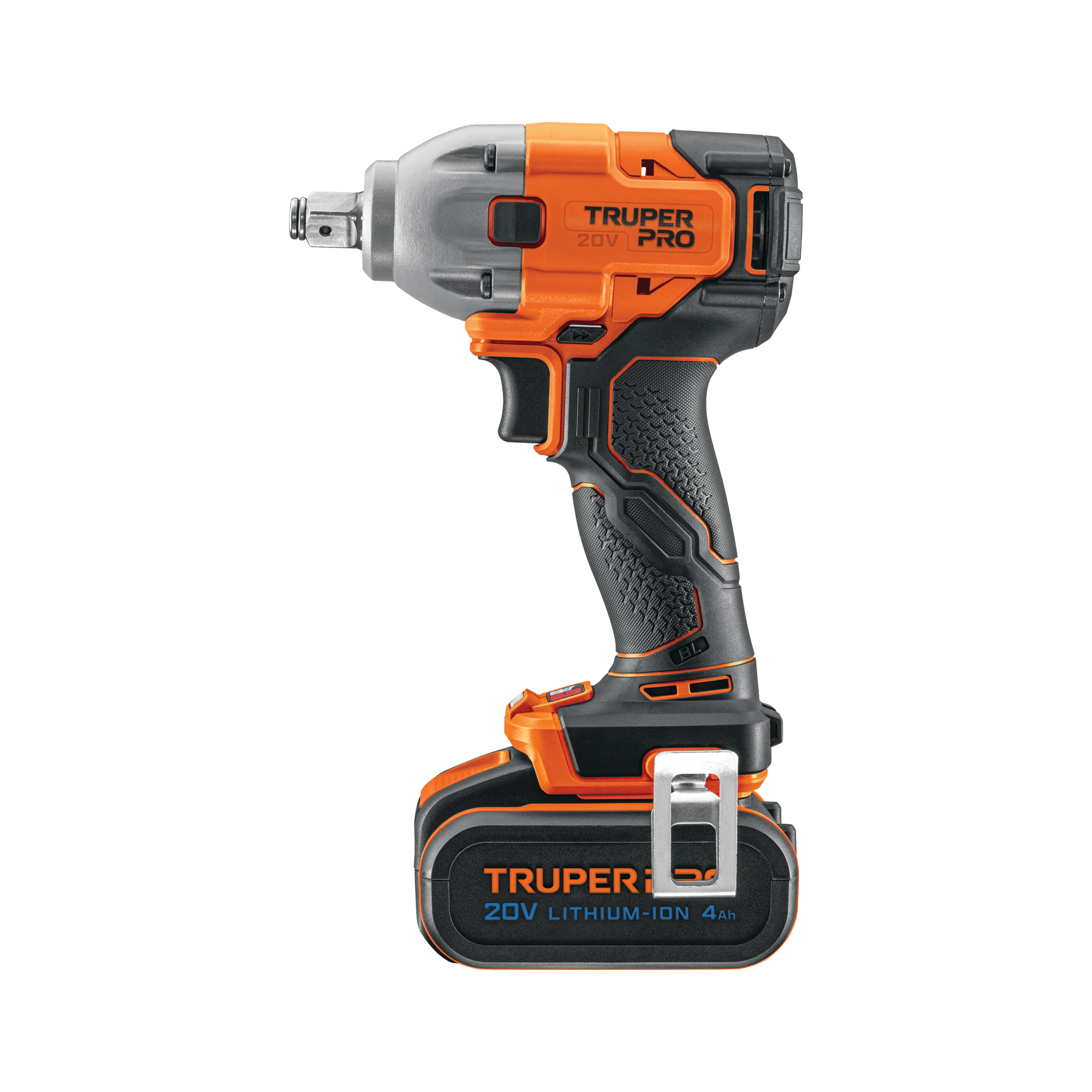 Llave de impacto 1/2', 20V, 184 lb/ft, 1 batería 4Ah, PRO