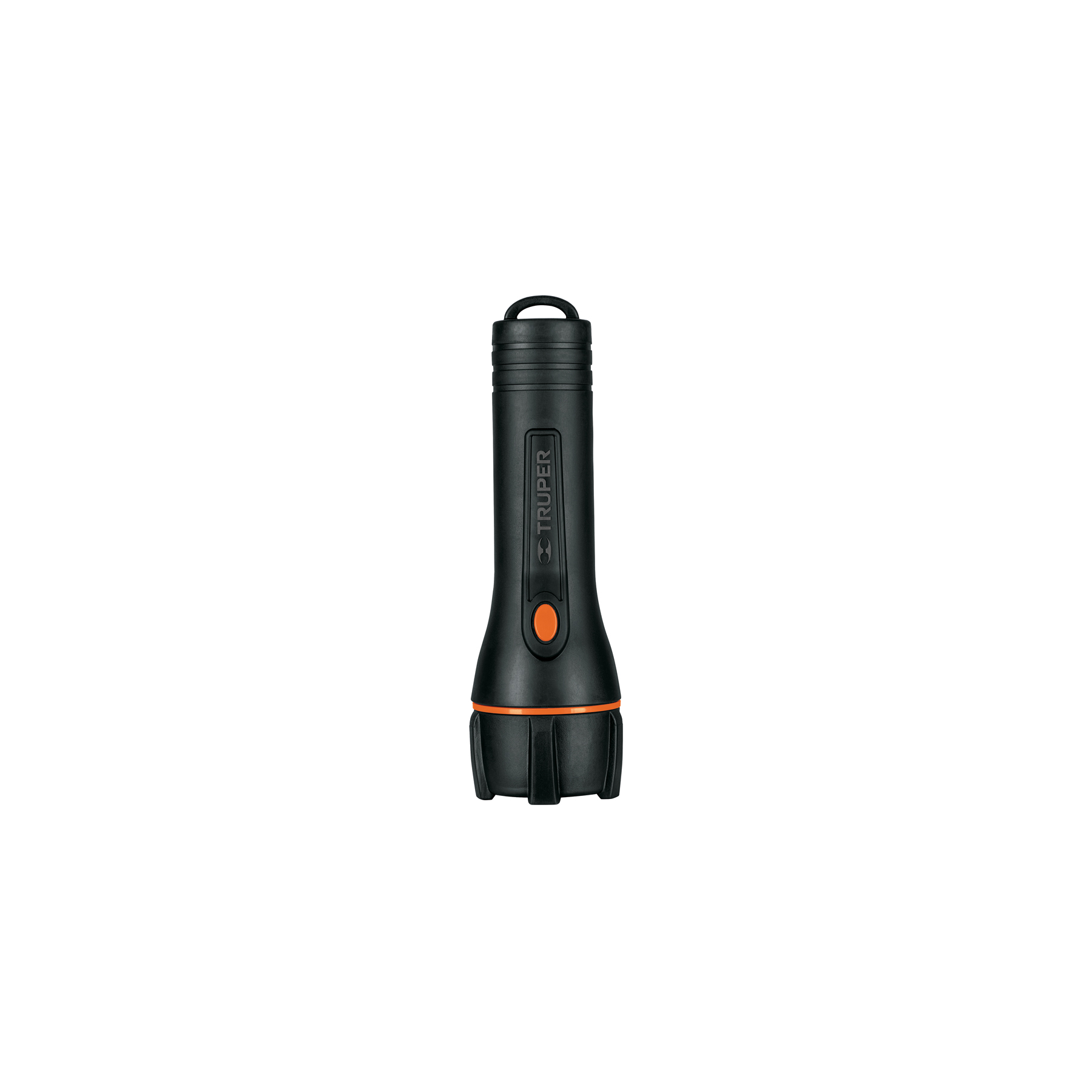 Linterna plástica 1 LED 180 lm con 2 pilas D, Truper