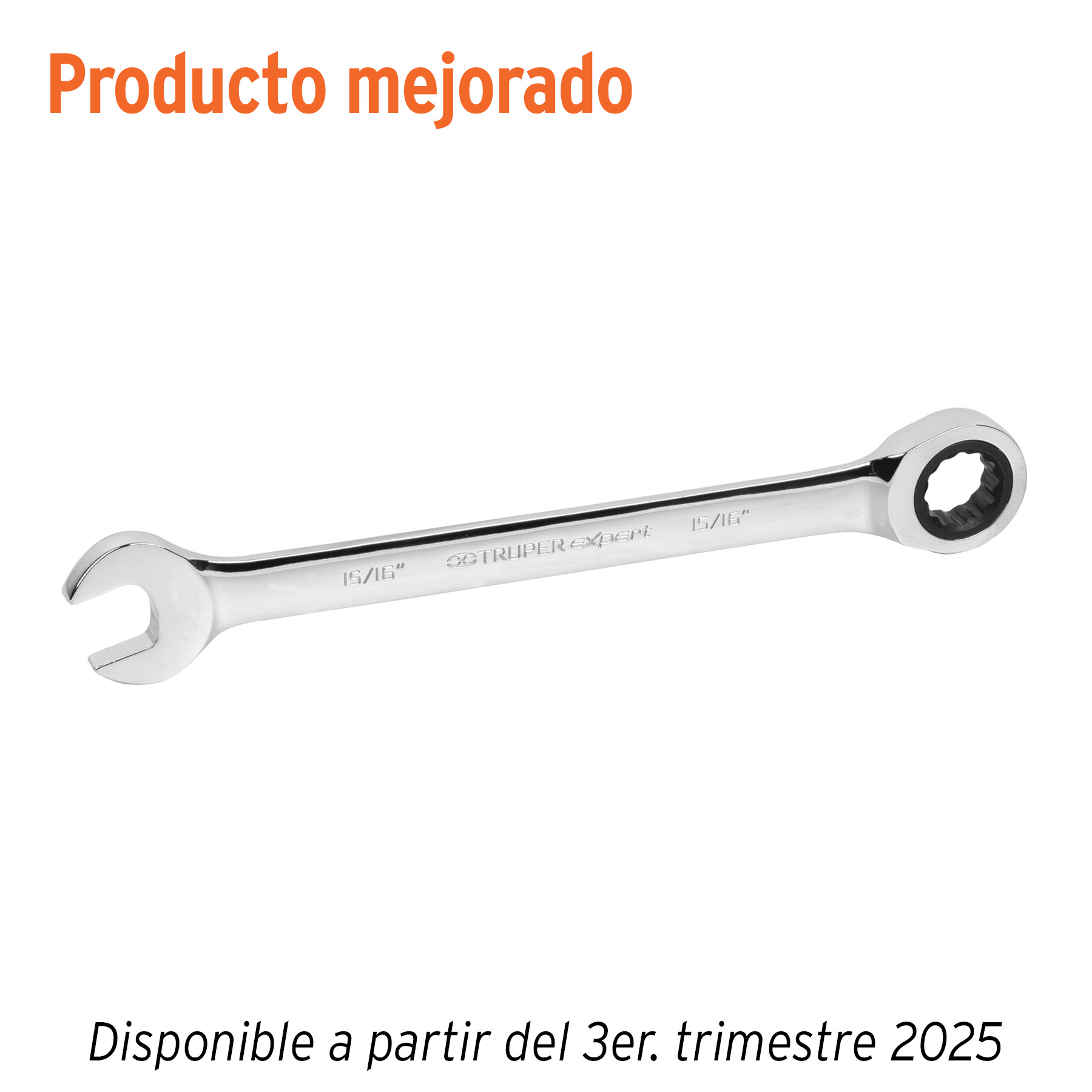 Llave combinada con matraca 15/16' x 325 mm largo, Expert