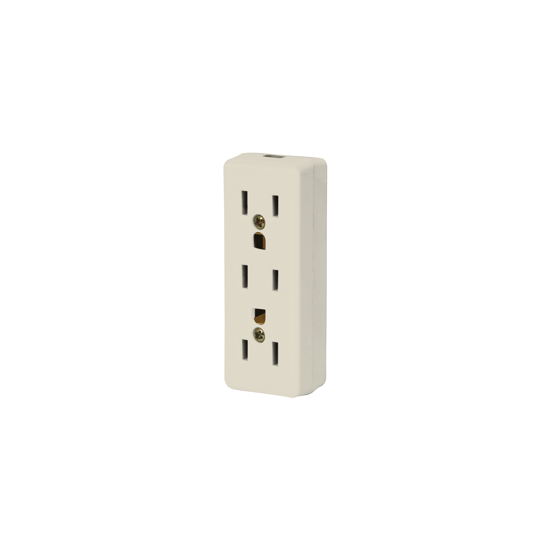 Multicontacto triple para extensión, 2 polos + tierra