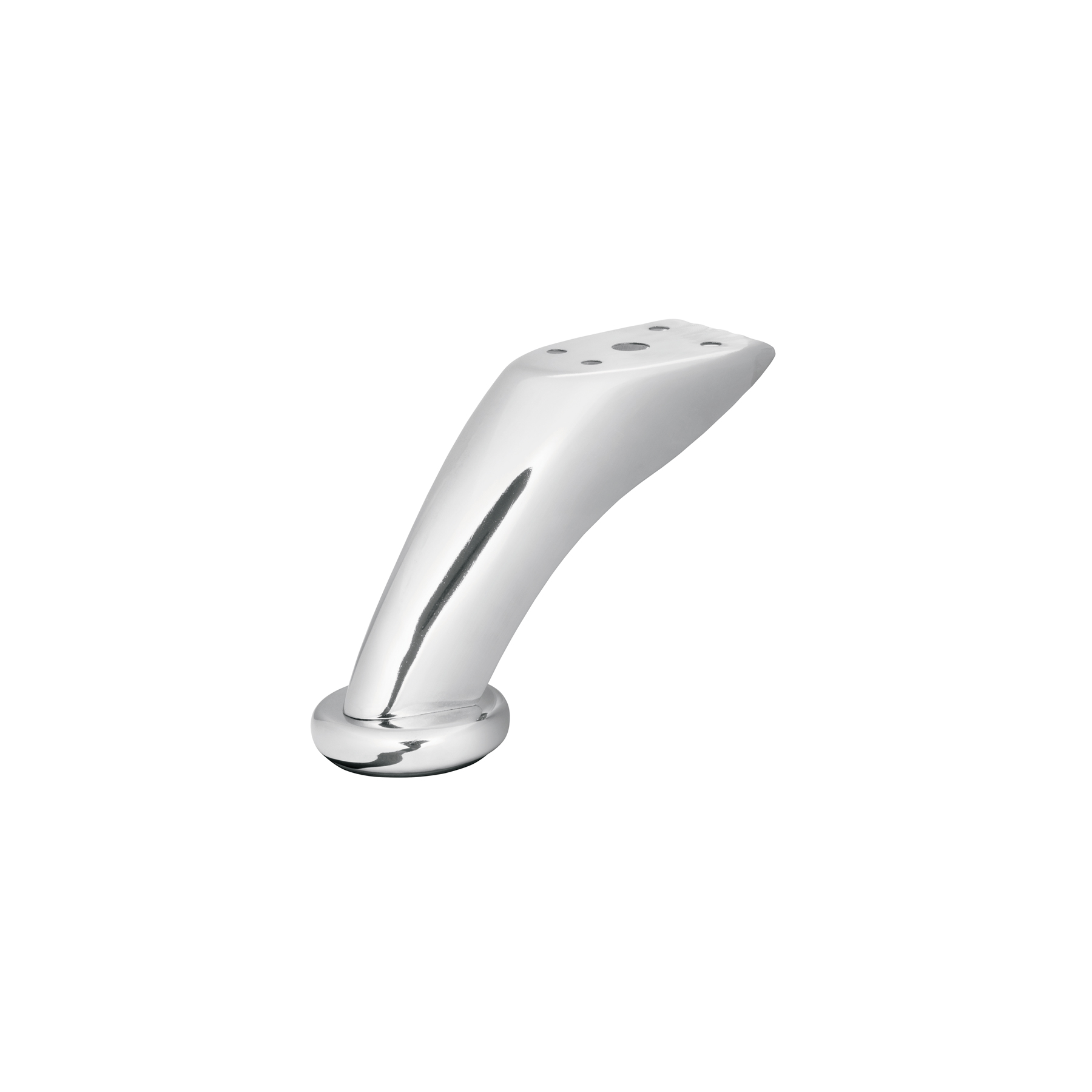 Pata para sofa y mueble, cromo, 90 mm altura, HERMEX
