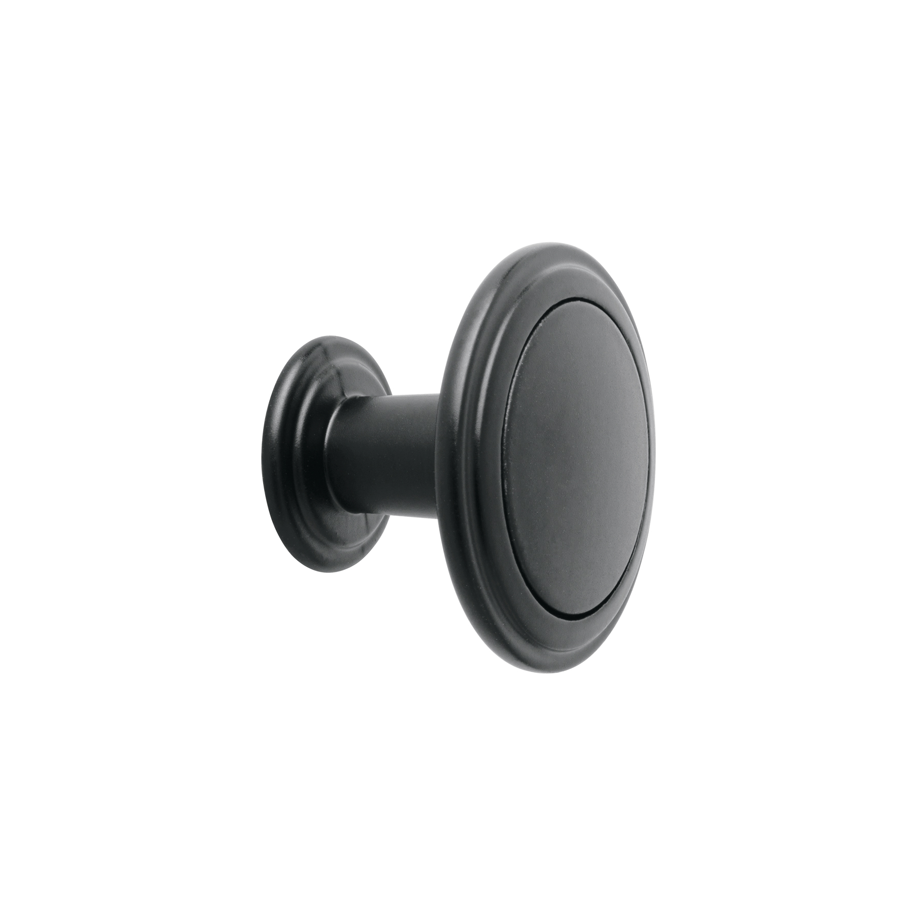 Perilla estilo 'Moderno' acabado negro, HERMEX