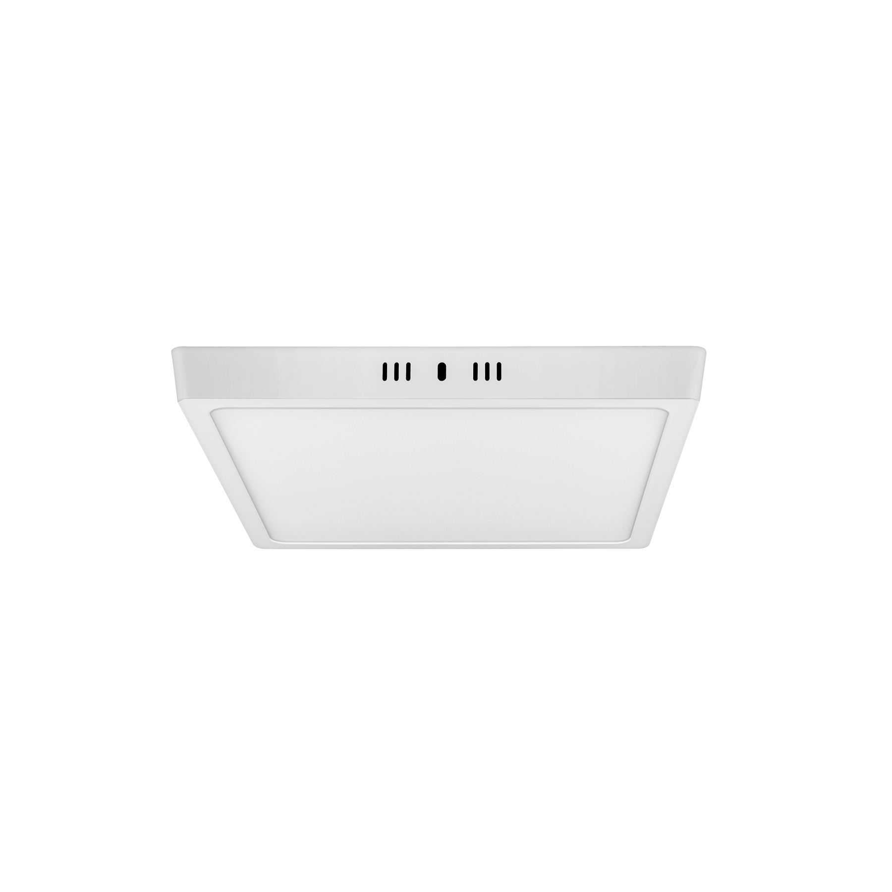 Luminario LED tipo plafón 24 W, cuadrado, luz de día, blanco