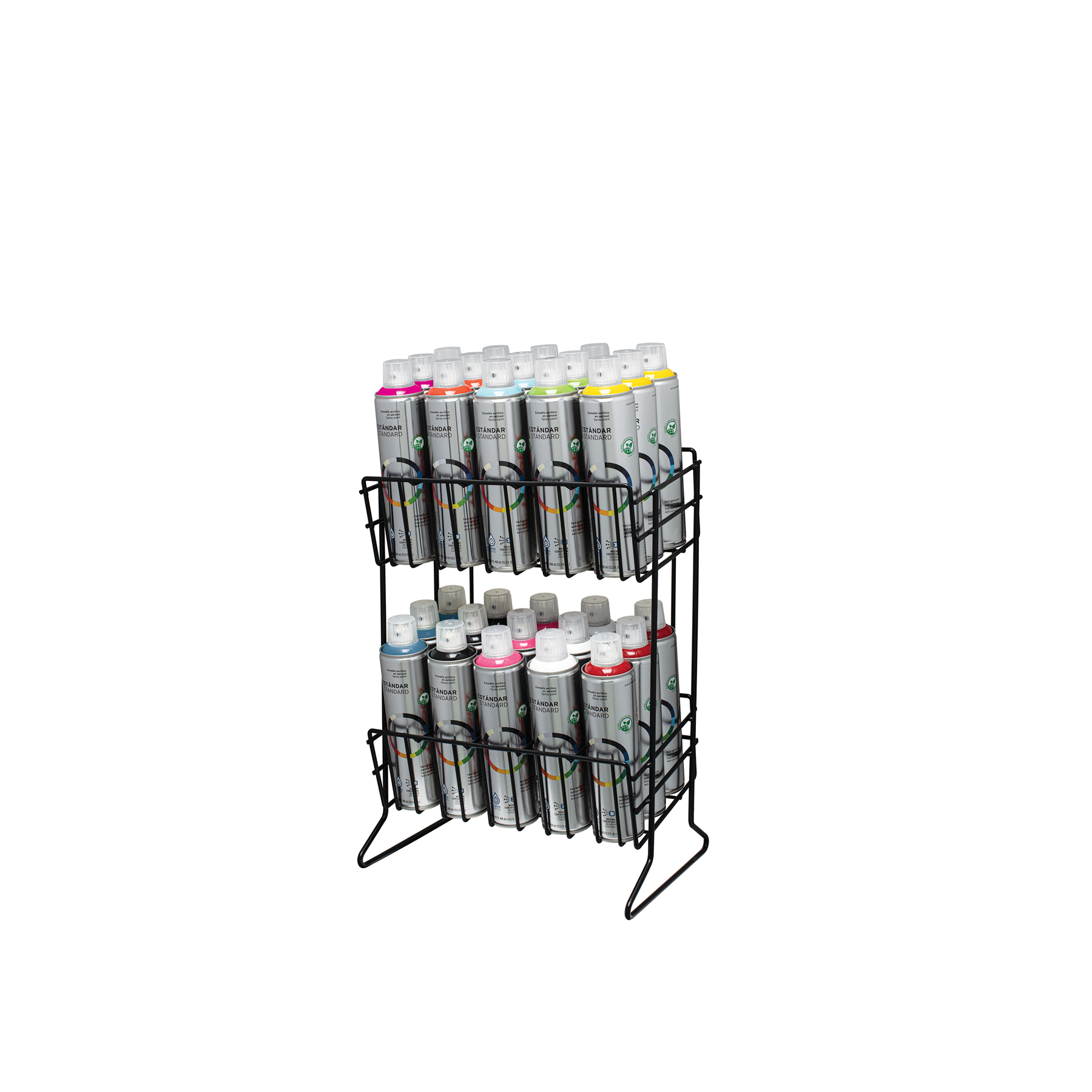 Rack para 30 pinturas en aerosol, Truper
