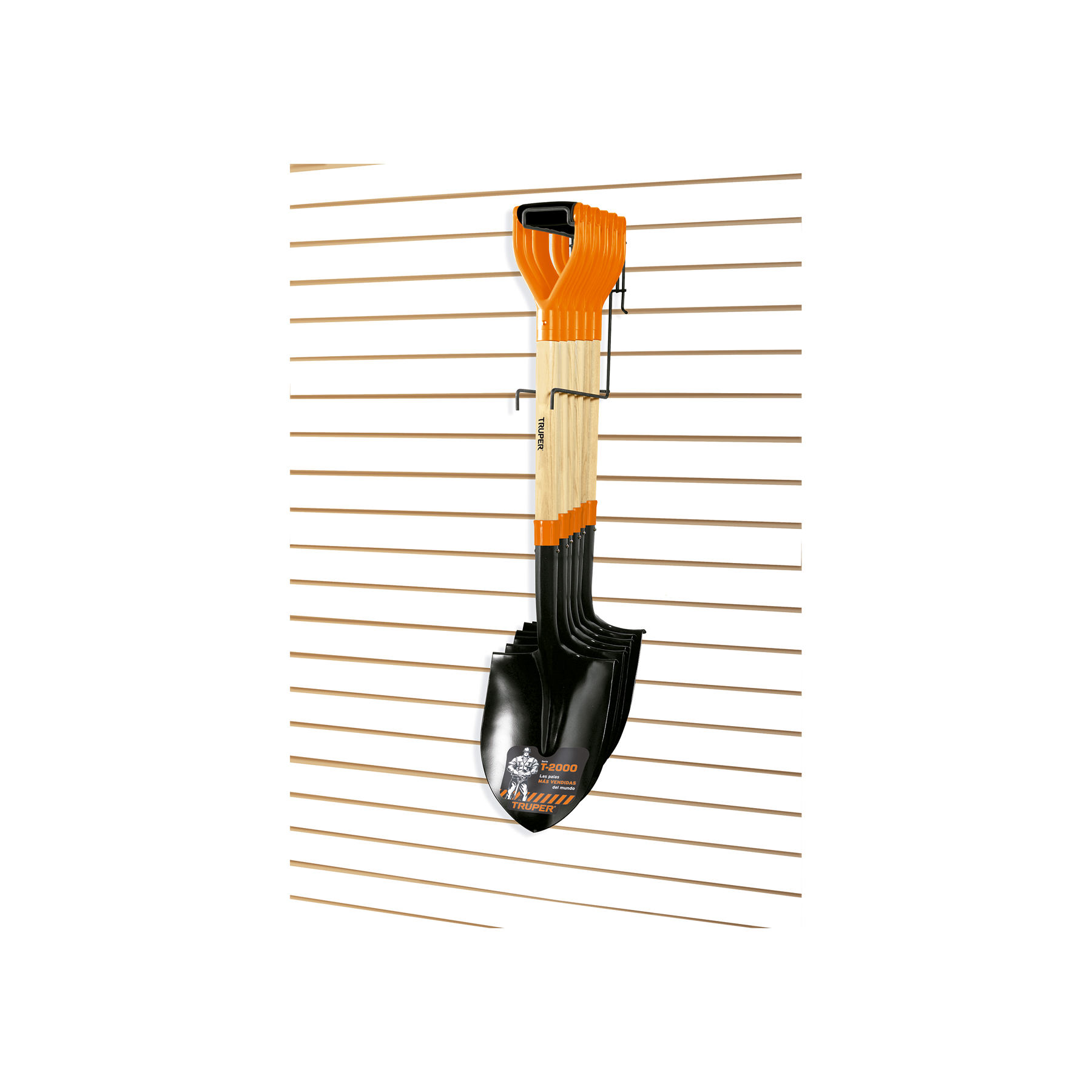 Rack para palas con mango 'Y', Truper