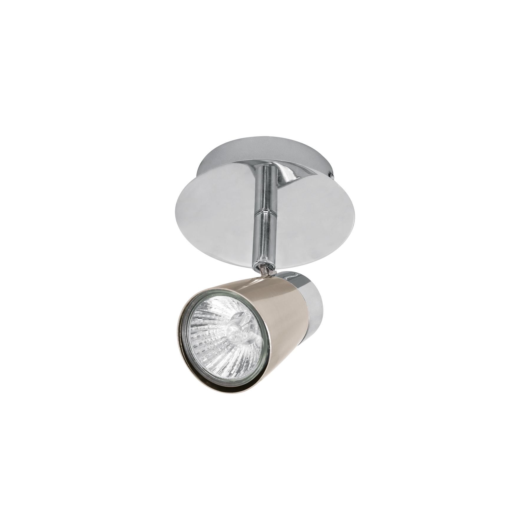 Luminario de sobreponer con 1 spot base GU10, Volteck