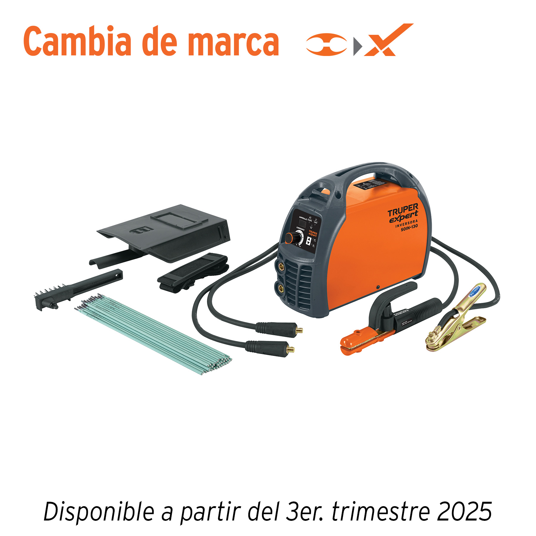 Soldadora inversora 130A, 127V, TRUPER