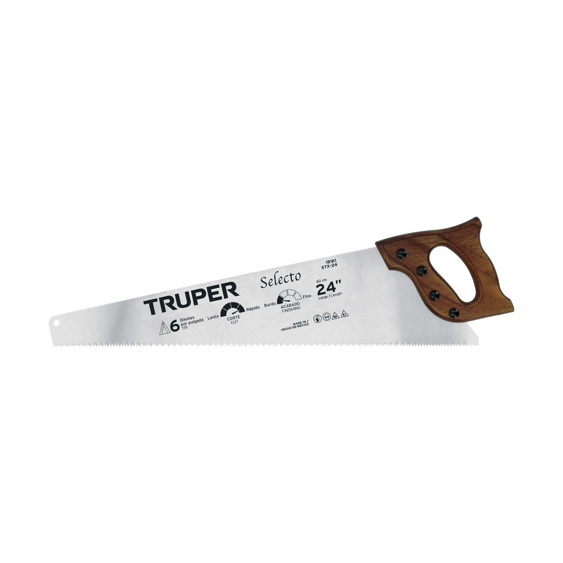 Serrucho 24' Selecto, 6 DPP, Truper