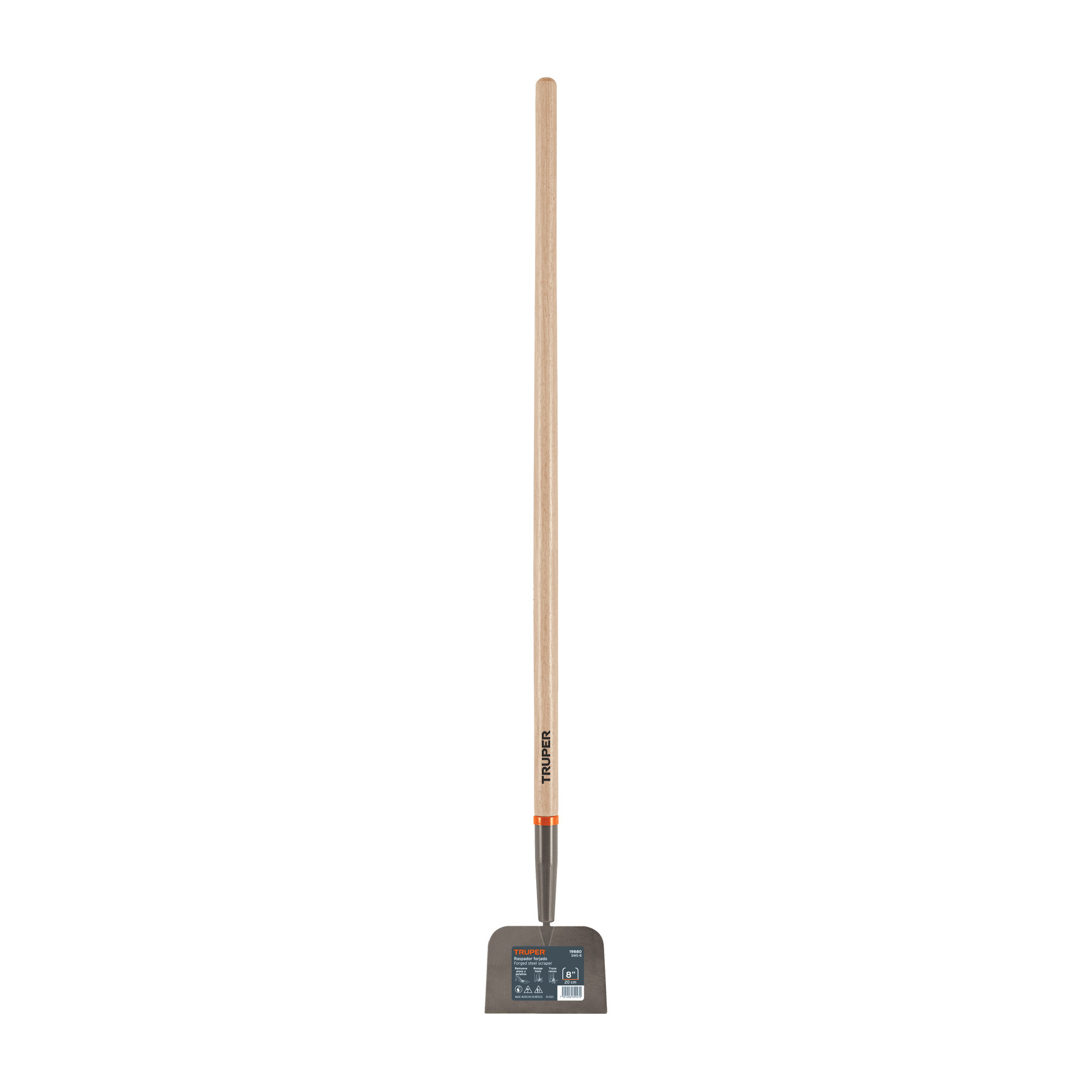 Raspador forjado de 7', mango de 48', Truper