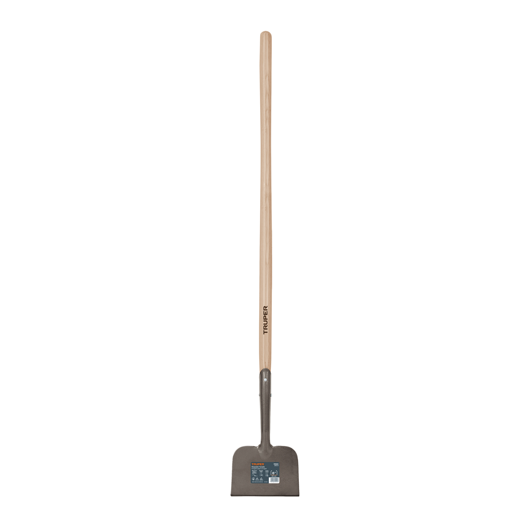Raspador forjado de 8', mango de 48', Truper