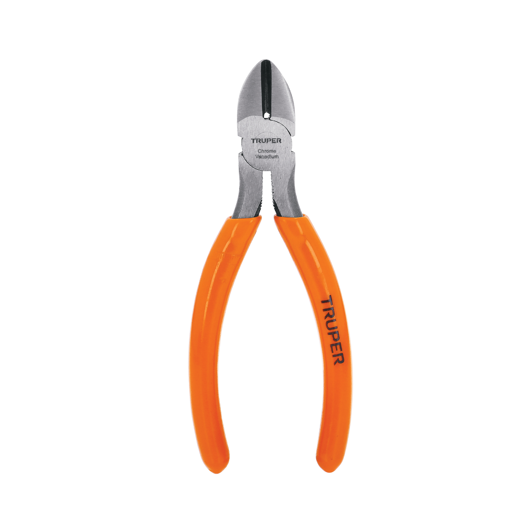 Pinza de corte diagonal 5' mango de PVC, Truper