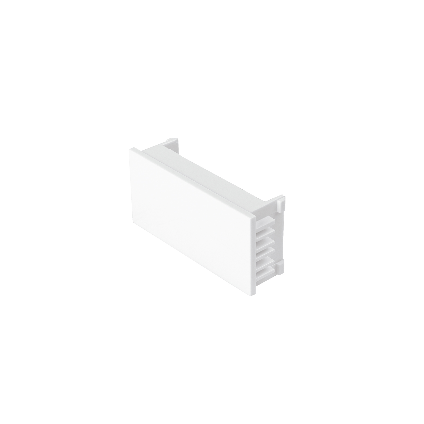 Tapón ciego, 1 módulo, línea Española, color blanco, Volteck