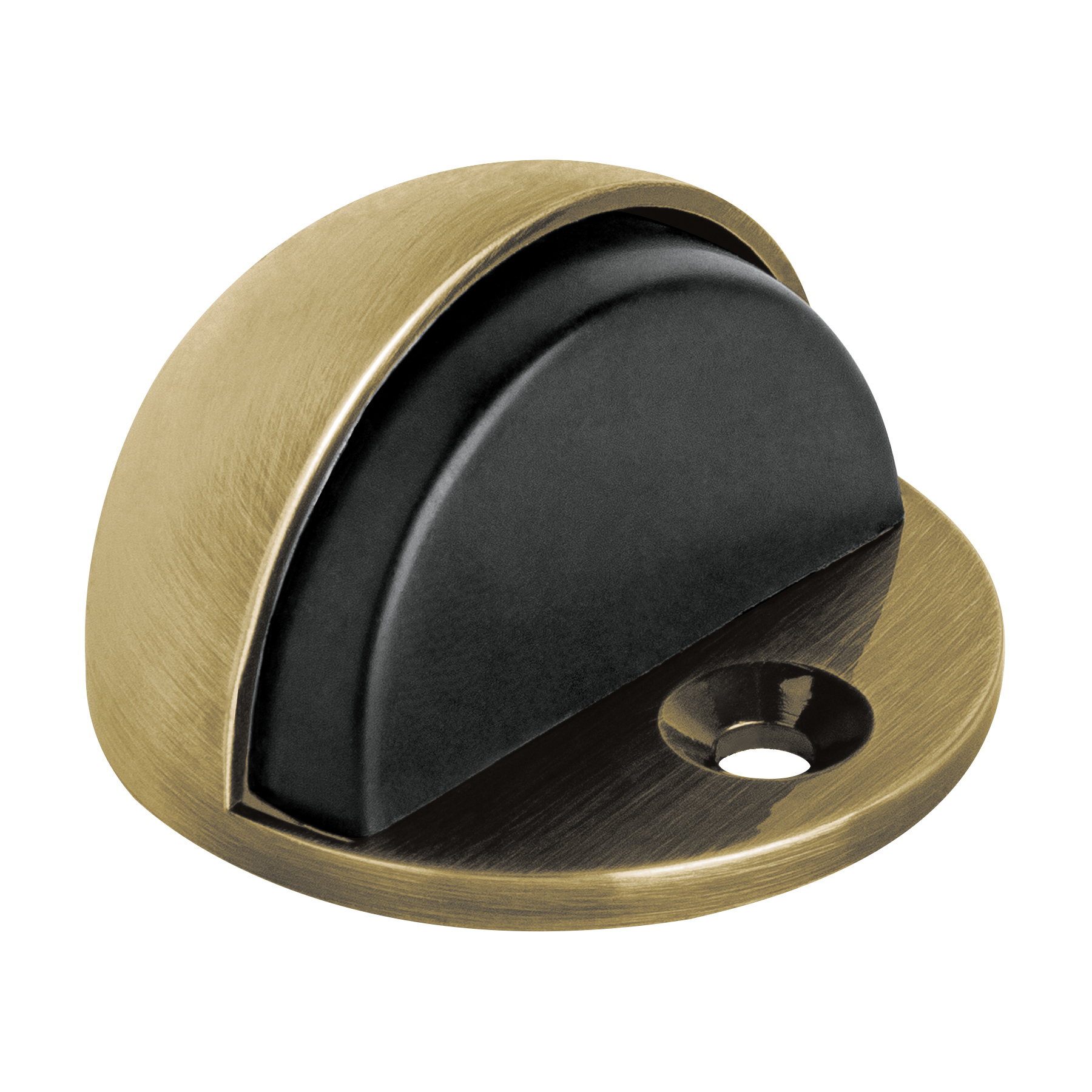 Tope tipo domo para puerta,latón antiguo, HERMEX