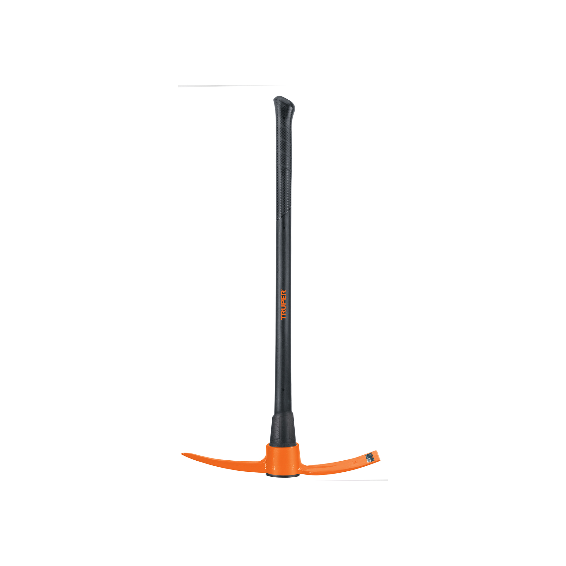Talacho-pico 4 lb, mango fibra de vidrio 36', Truper